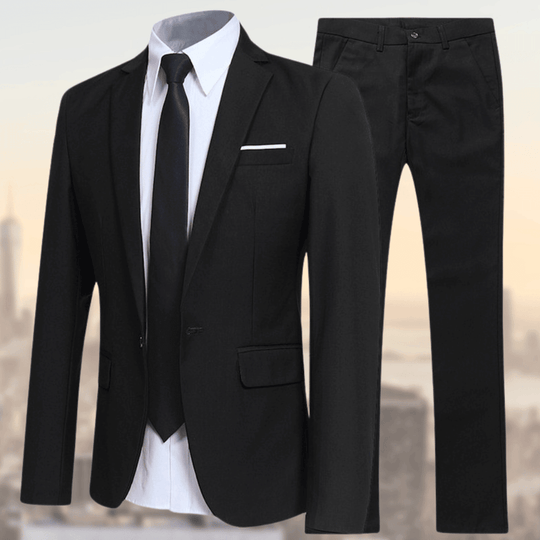 Slim Fit Two-Piece Suit for Men