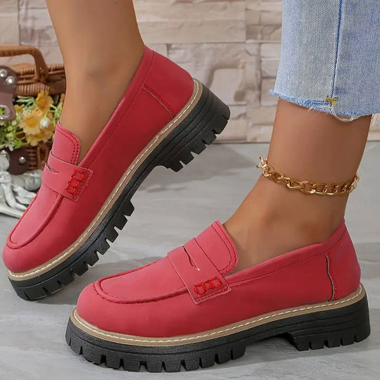 Structured Upper Slip-On Loafers for Women
