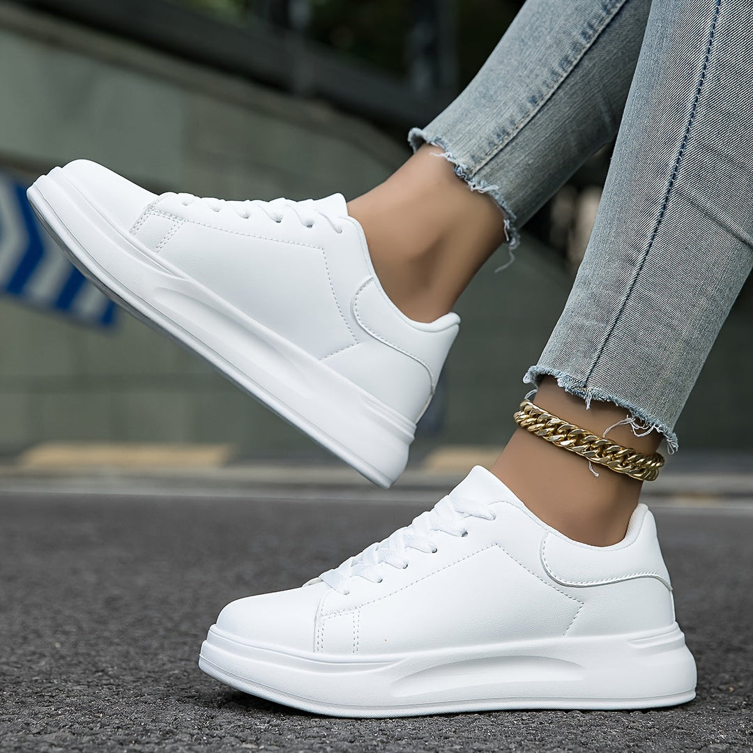 Textured Low-Top Sneakers for Women