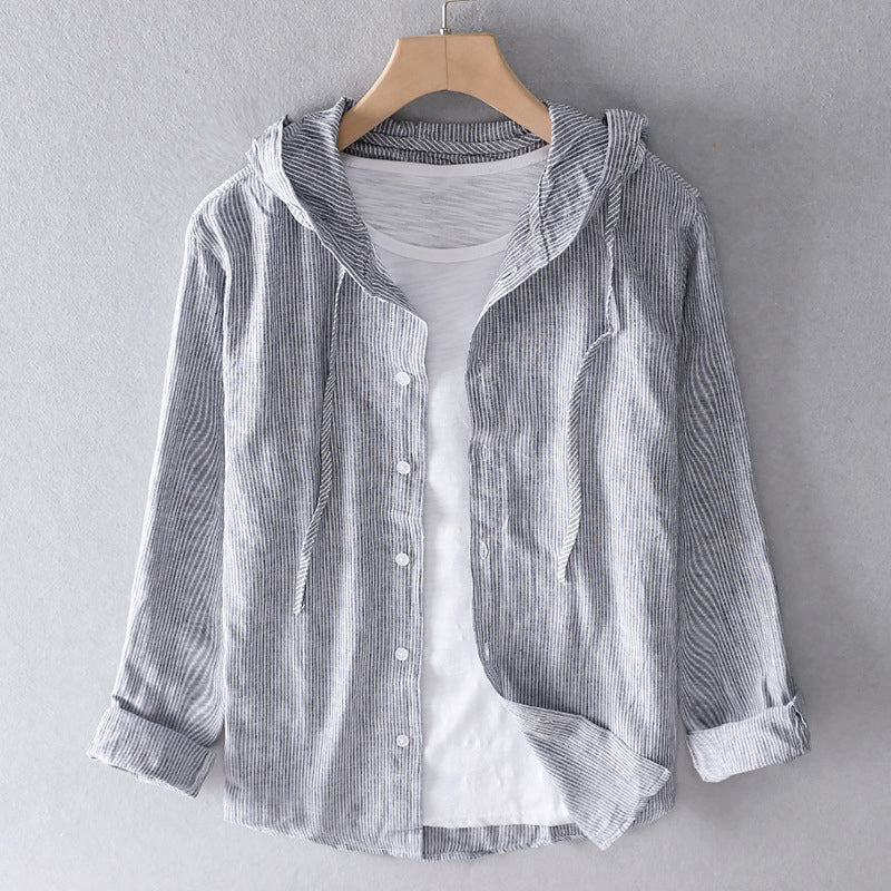 Textured Short-Sleeve Shirt for Women