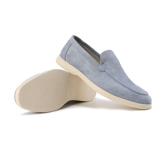 Textured Upper Slip-On Loafers for Men