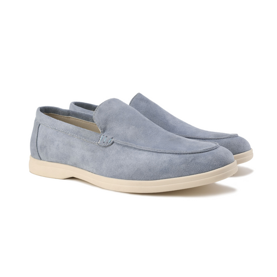 Textured Upper Slip-On Loafers for Men