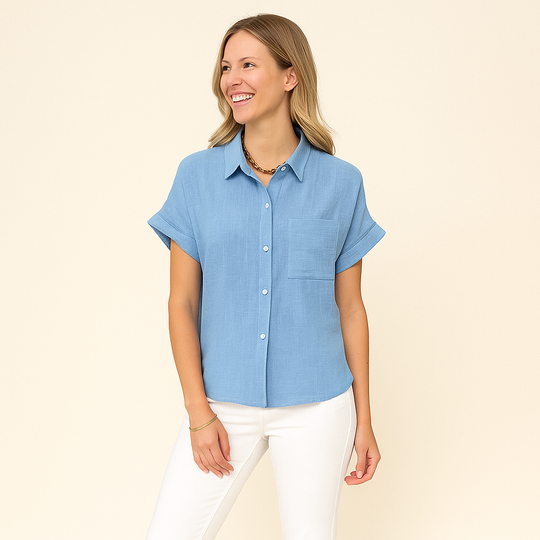 Textured Woven Shirt for Women