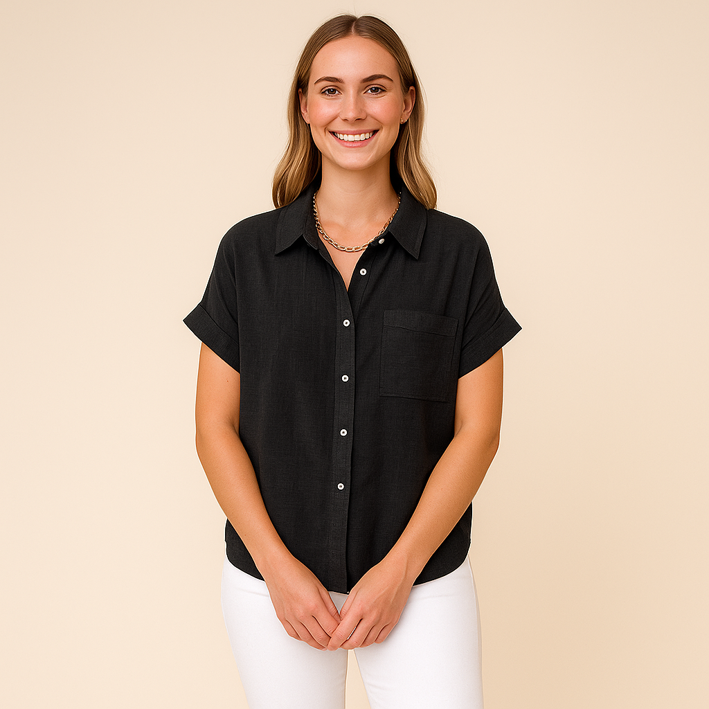 Textured Woven Shirt for Women