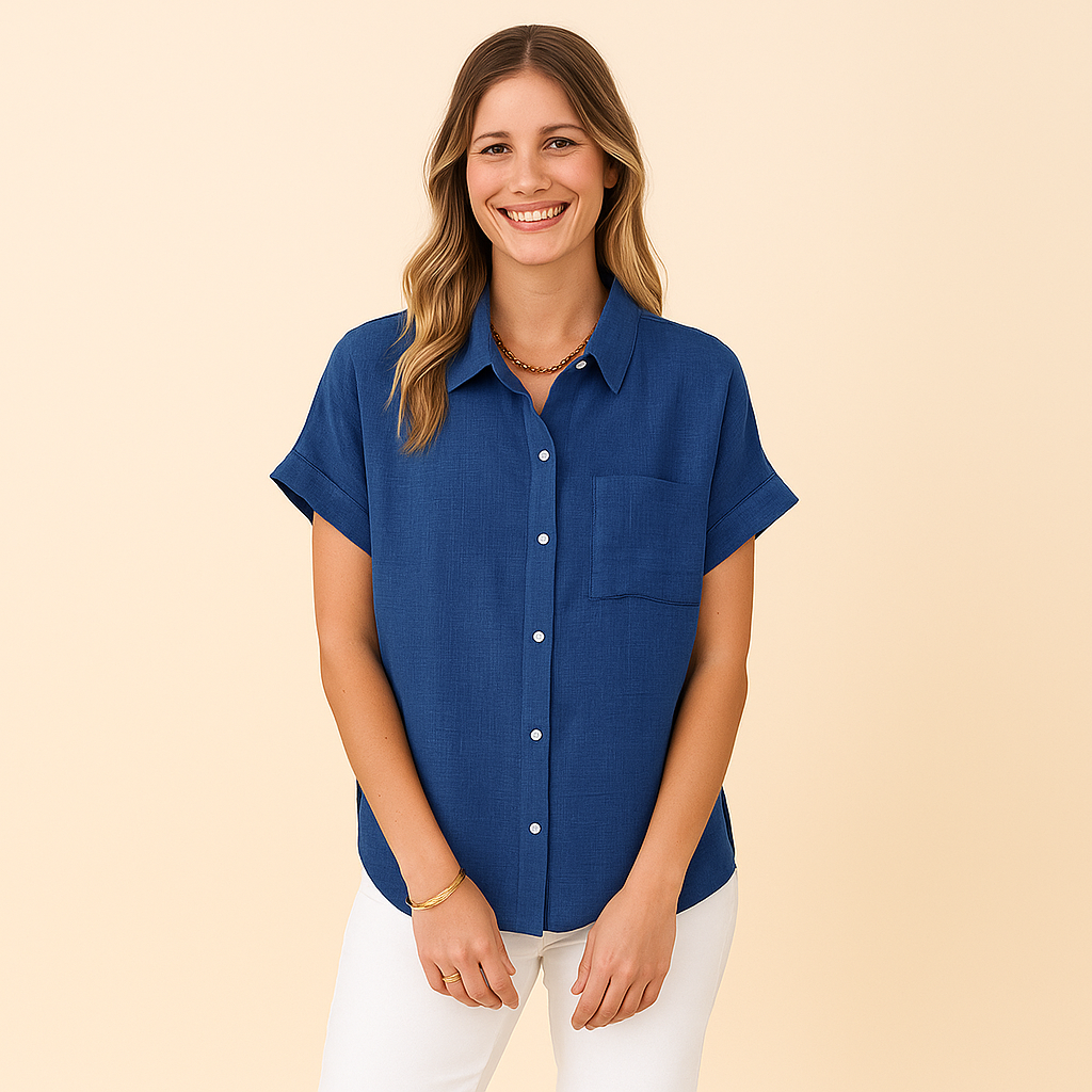 Textured Woven Shirt for Women