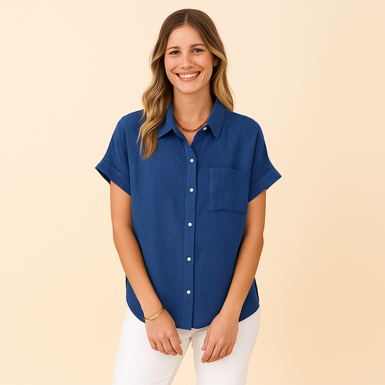 Textured Woven Shirt for Women