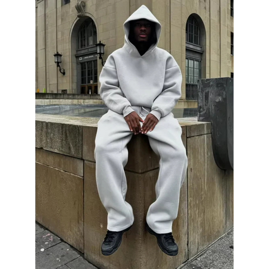 Two-Piece Tracksuit Set for Men
