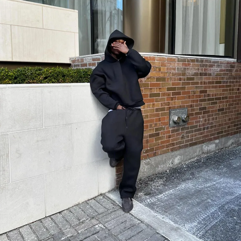 Two-Piece Tracksuit Set for Men