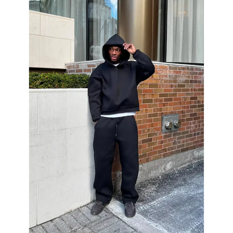 Two-Piece Tracksuit Set for Men