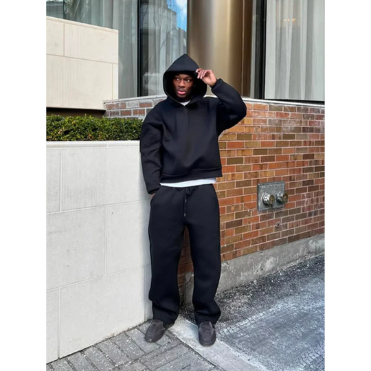 Two-Piece Tracksuit Set for Men
