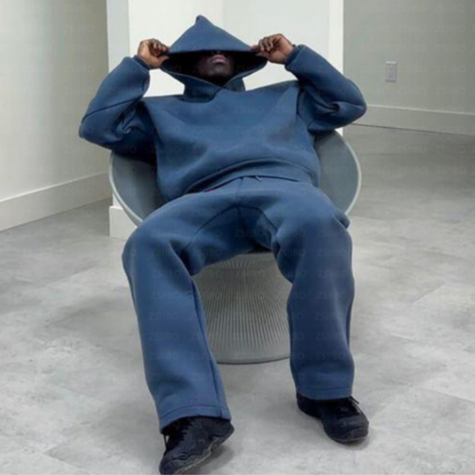 Two-Piece Tracksuit Set for Men