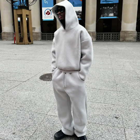 Two-Piece Tracksuit Set for Men