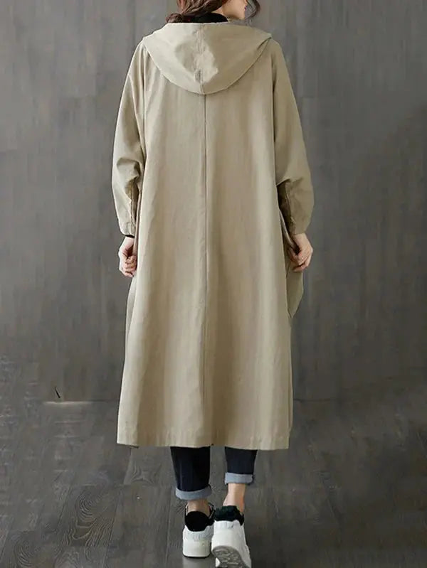 Water-Repellent Trench Coat for Women Azzoria
