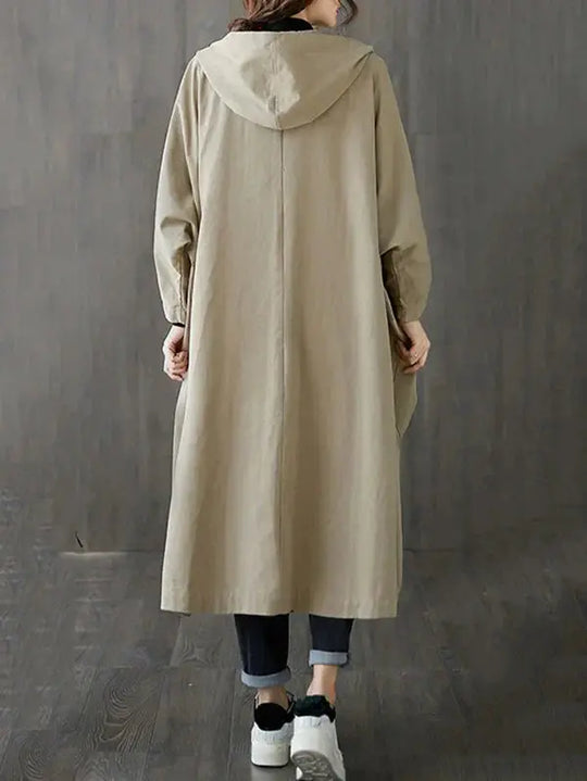 Water-Repellent Trench Coat for Women Azzoria