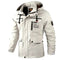 Water-Resistant Hooded Winter Jacket for Men