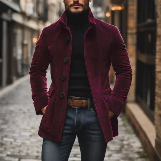 Thomas – Men’s Wool Coat for Fall and Winter