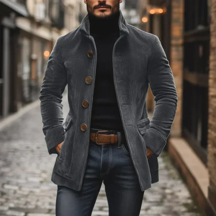 Thomas – Men’s Wool Coat for Fall and Winter