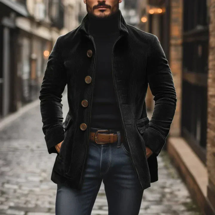 Thomas – Men’s Wool Coat for Fall and Winter