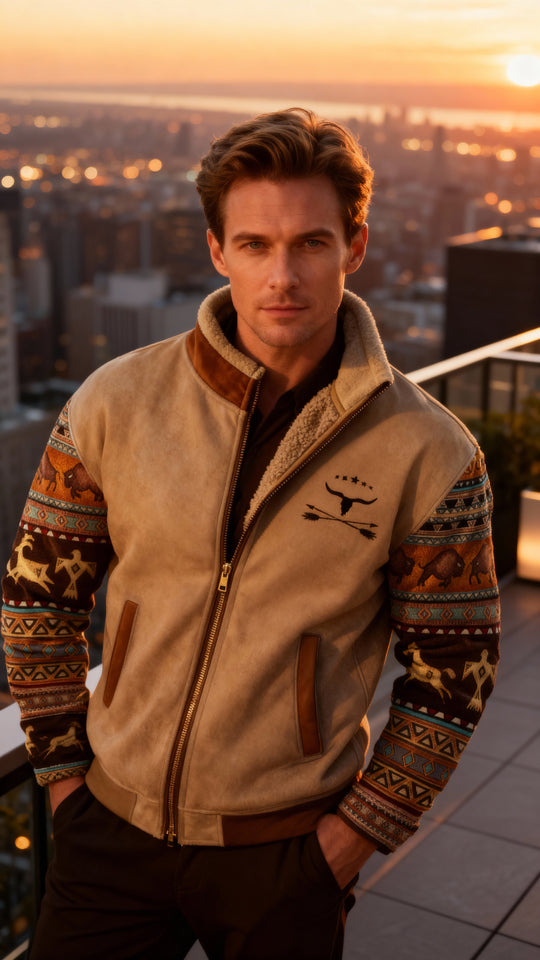 Oliver – Men’s Fleece Sweatshirt with Thermal Lining