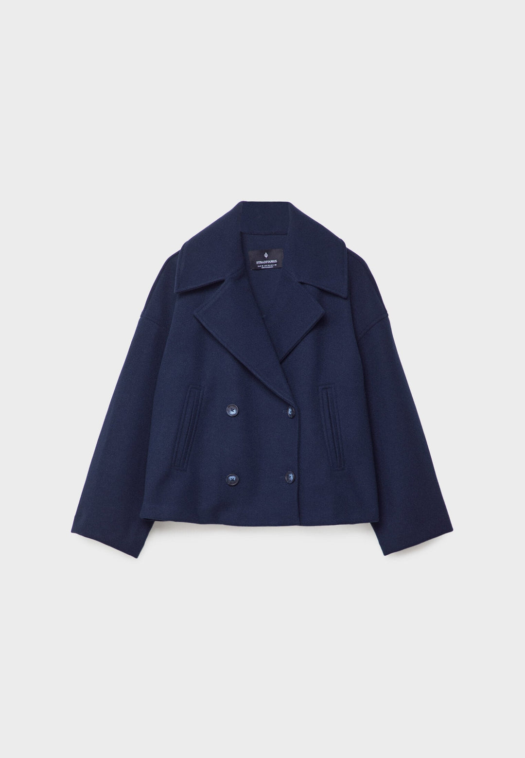 Ava - Women's Short Double-Breasted Coat