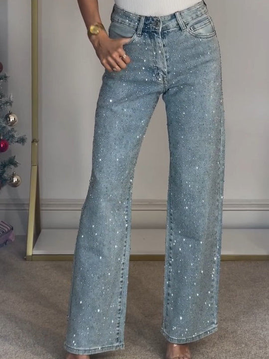 Stella – Women’s Elegant Shimmer Jeans