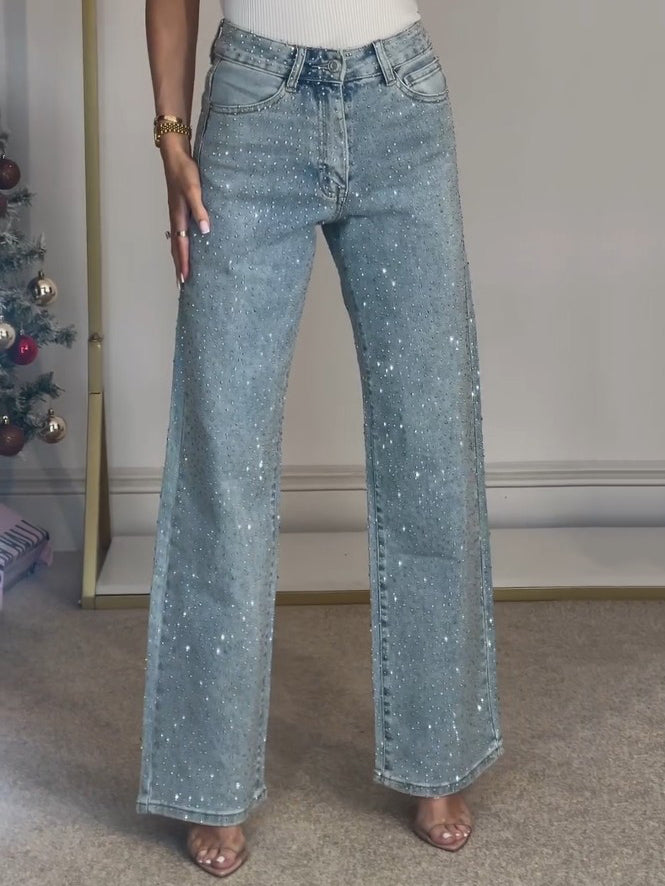 Stella – Women’s Elegant Shimmer Jeans